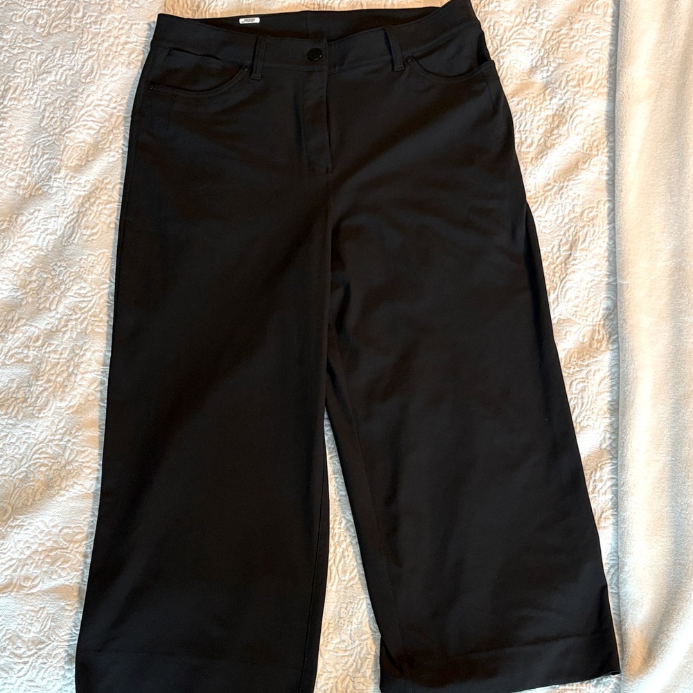 Lululemon Black Wide-Leg Pants
Size 8